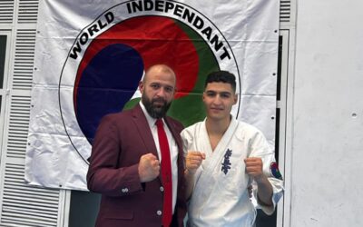 Hamza Idane, el superdotado para el karate y estudiante de informática de 18 años que llegó solo a Gasteiz a los 15